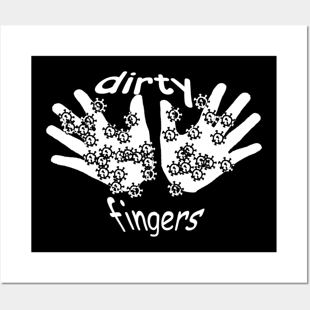 dirty fingers Wall Art by Pirino